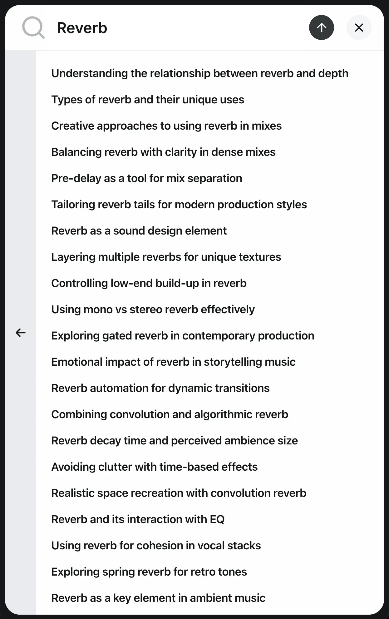 TPAF AI Feature - Topic Browser